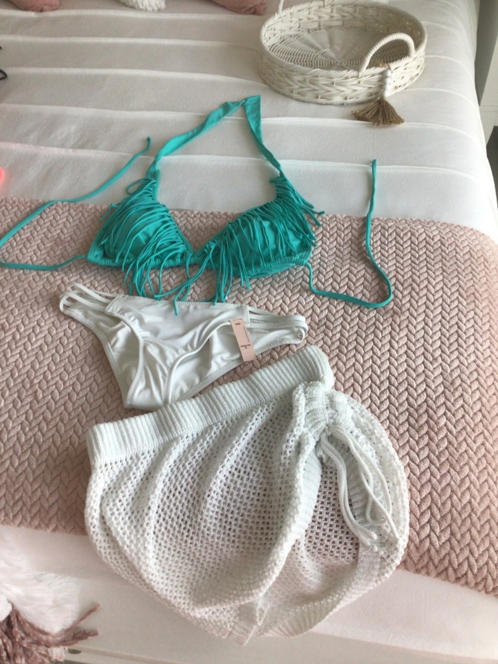Bikini and sarong